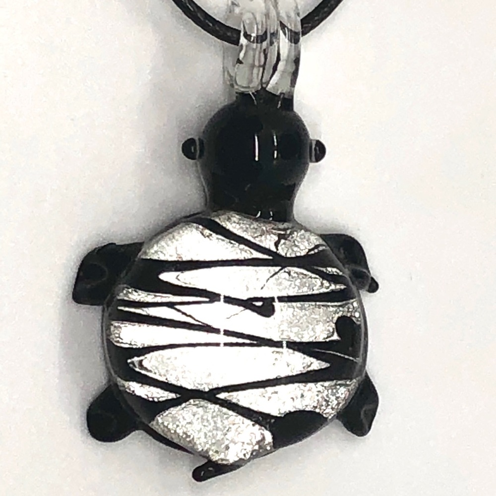 Handmade Glass Pendant - Turtle (Pendant Only)